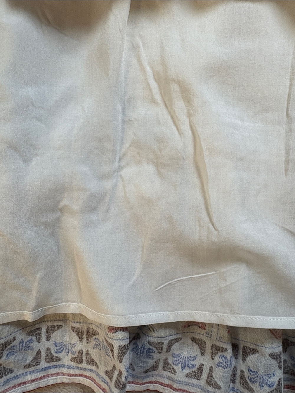 FARM Rio Cream Tunic Dress with Red, Mustard & Navy Floral Print - Picture 6 of 10